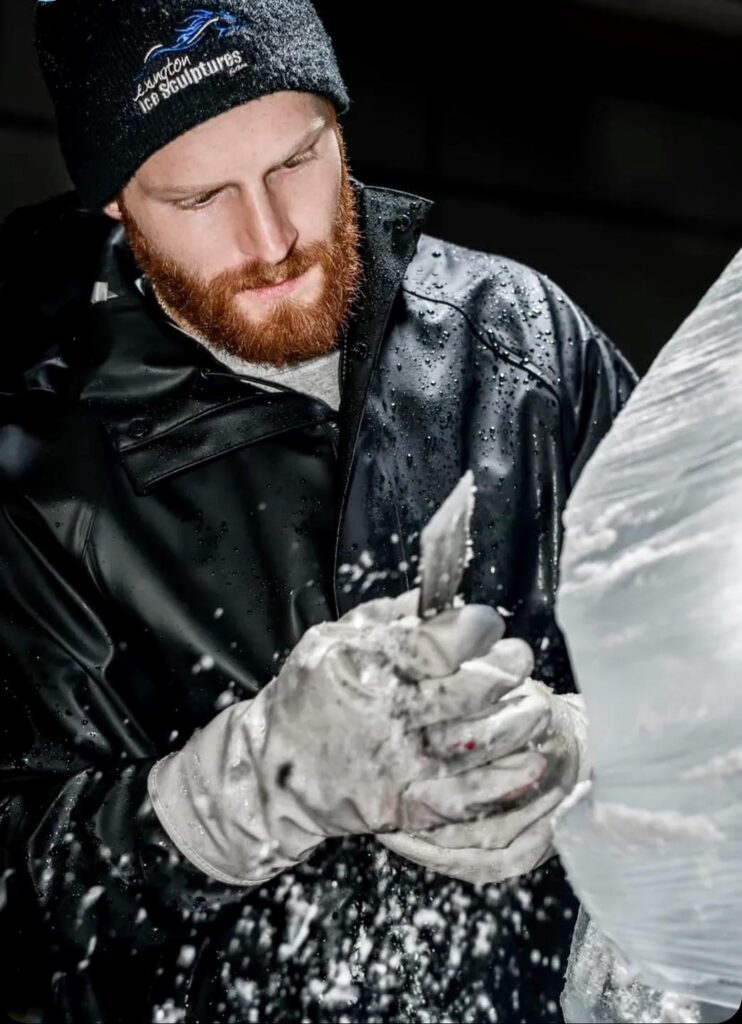 Lead Ice Artist Matthew Stoddart
